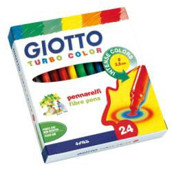 Astuccio 24 pennarelli turbocolor giotto [417000]