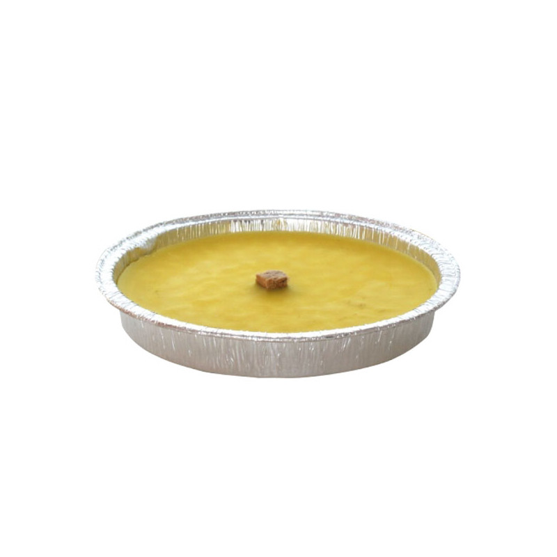 Candela lapillo citronella contenitore in alluminio giallo [af200/55fc]