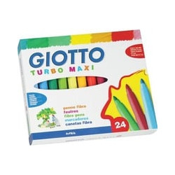 Astuccio 24 pennarelli turbomaxi giotto [455000]