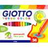 Astuccio 36 pennarelli turbocolor giotto [418000]
