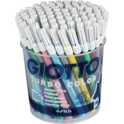 Barattolo 96 pennarelli turbocolor giotto [521500]