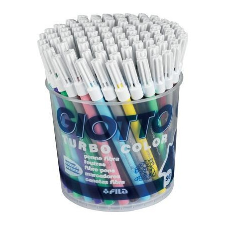Barattolo 96 pennarelli turbocolor giotto [521500]