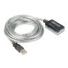 Cavo prolunga hamlet usb con ripetitore attivo 5m [xurep5]