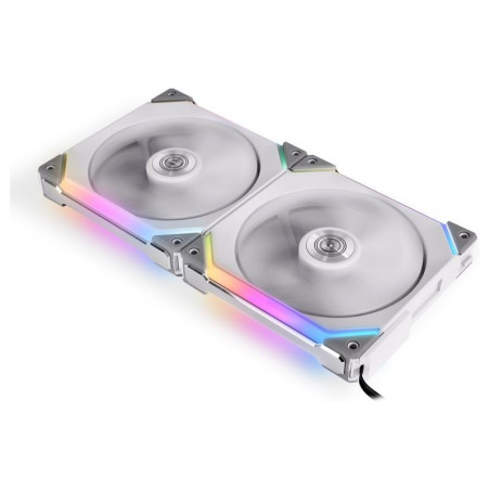 Ventola 140x140x25 lian li sl140 rgb pwm bianco