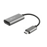Adattatore video trust dalyx usb-c a hdmi grigio [23774]