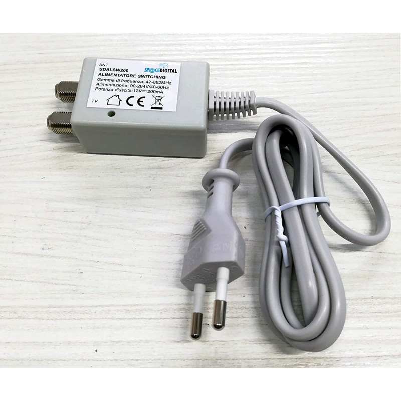 Alimentatore stabilizzatore corel per amplificatore d'antenna