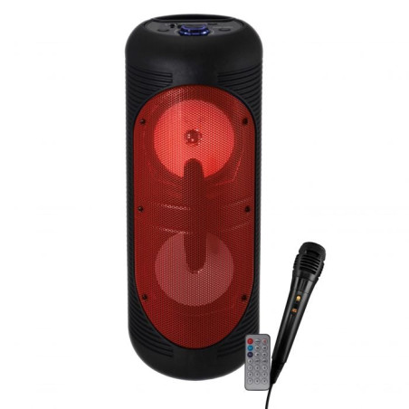 Altoparlante karma t252r hps karaoke rosso