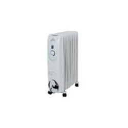 Radiatore dcg eltronic ra2809 2000w ad olio bianco