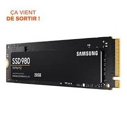 Ssd 250gb samsung 980 m.2 nvme pcie 3.0