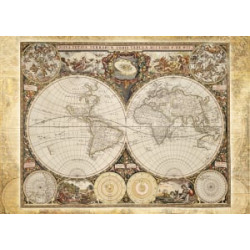 Puzzle schmidt spiel - mappa del mondo storico 2000pz [58178]
