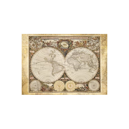 Puzzle schmidt spiel - mappa del mondo storico 2000pz [58178]