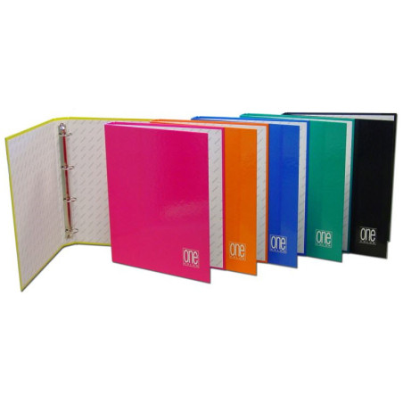 Raccoglitore 4 anelli Ø30 26x32cm one color 2400 blasetti pz: 6 [2400]