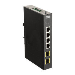 Switch d-link rj45 4-porte 2x100/1000m [dis-100g-6s]