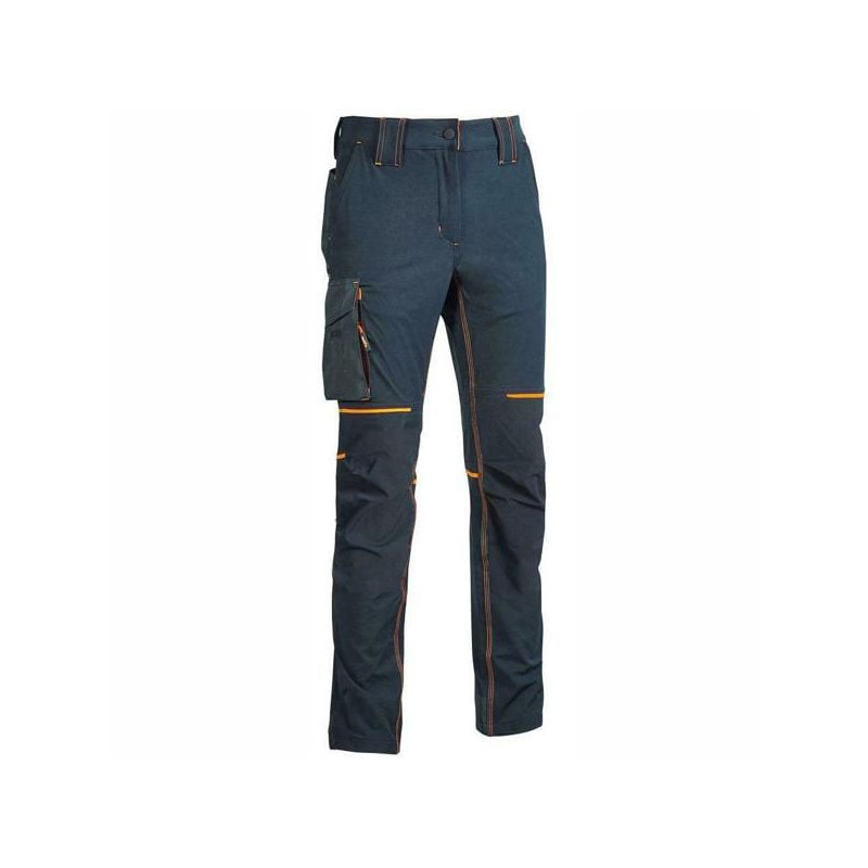 Pantaloni u power slim blu profondo m [fu189db-m]