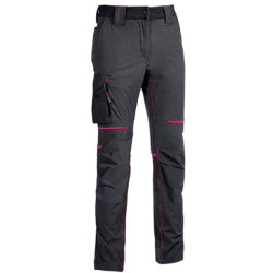 Pantaloni u power slim grigio fuscia s [fu189gf-s]