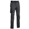 Pantaloni u power slim grigio verde s [fu189rl-s]