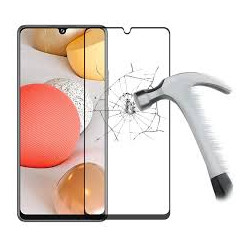 Vetro prottegischermo celly per galaxy a42 5g nero [fullglass935bk]