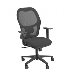 Sedia unisit oper hubble braccioli regolabili nero [huhuve/br/en]