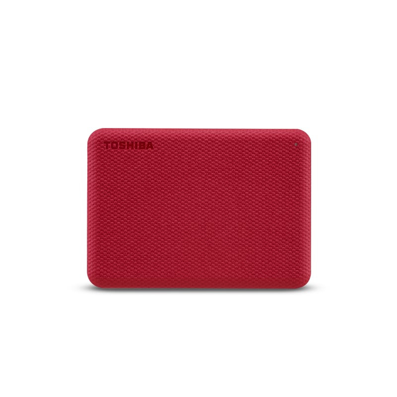 Hard disk esterno 2,5 2tb toshiba canvio advance rosso [hdtca20er3aa]