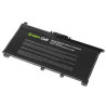 Batteria notebook green cell per hp pavilion 14 15 15t 15z 17 17z/11.55v