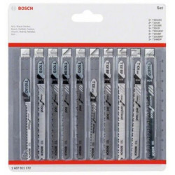 Kit di lame per seghetto bosch blister set stb 10-pz [2607011172]