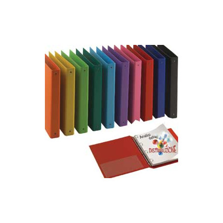 Raccoglitore nettuno in ppl 30 a4 4r rosa [36803049]