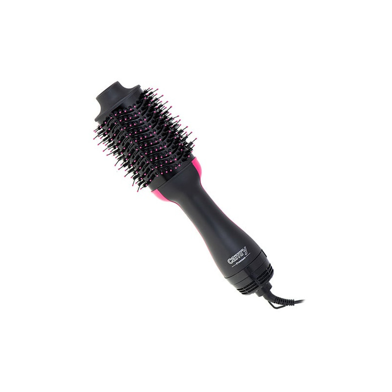 Spazzola capelli ad aria calda camry nero/rosa [cr 2025]