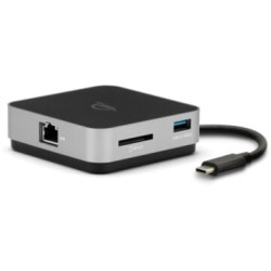 Dockingstation owc usb-c portatile 6 porte grigio/nero [owctcdk6p2sg]