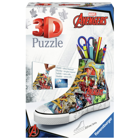 puzzle revensburger - sneaker avengers 3d 108pz [12113]