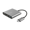 Adattatore multiporta trust dalyx 3-in-1 usb-c [23772]