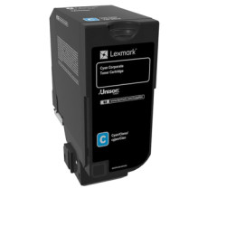 Toner lexmark cs720 cs725 cx725 ciano [74c20ce]