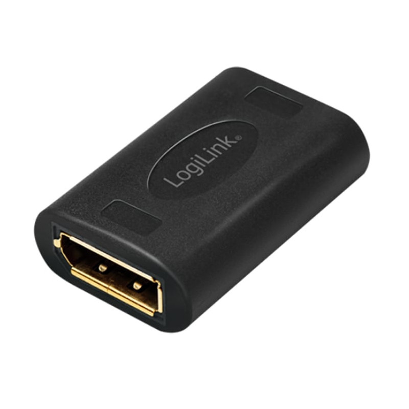 Adattatore logilink displayport m/m uhd 8k 60hz nero