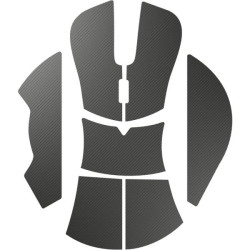 Nastro adesivo glorious grip tape pc gaming race model d- nero