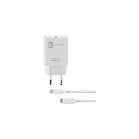 Alimentatore da rete cellularline usb-c 20w