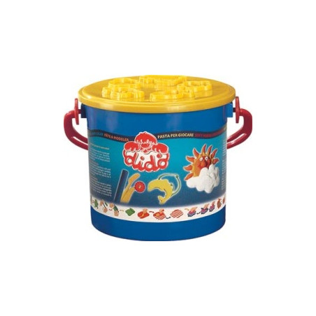 Pasta da modellare 10 salsicciotti - secchiello con attrezzi