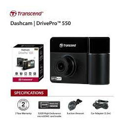 Dashcam transcend drivepro 550 [ts-dp550b-64g]