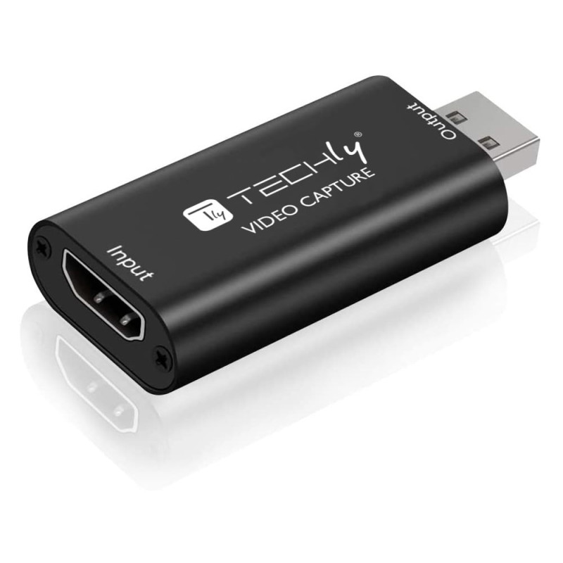 Scheda di acquisizione video techly hdmi 1080p portatile