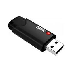 Pen drive 256gb emtec b120 click secure usb 3.2 nero