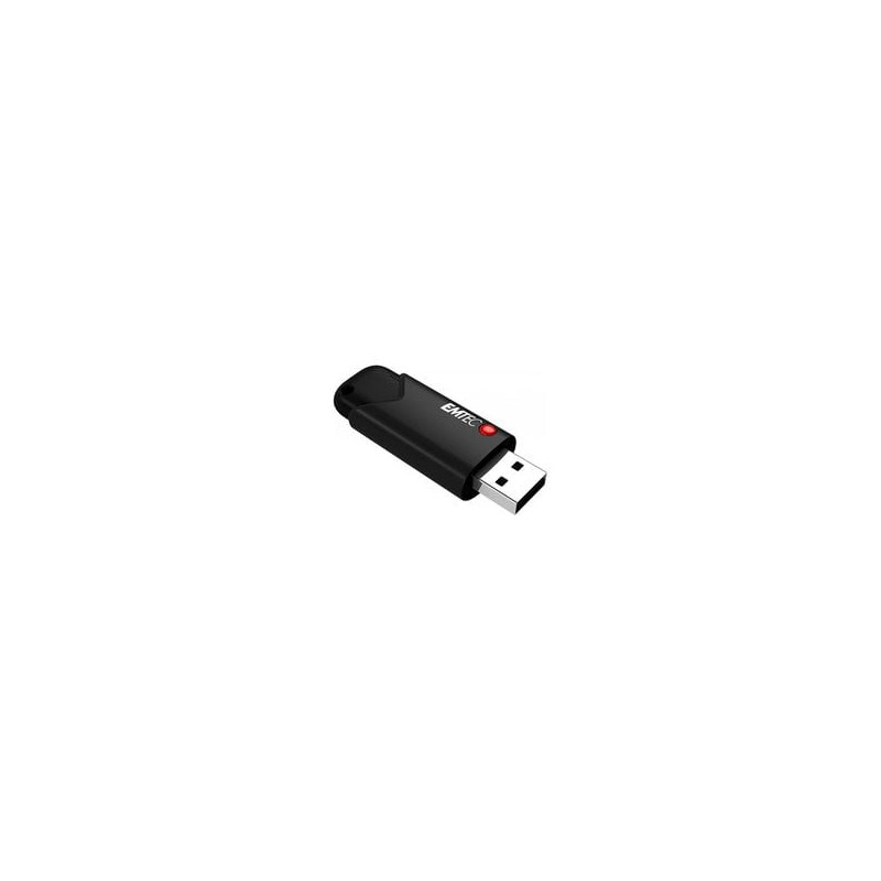 Pen drive 256gb emtec b120 click secure usb 3.2 nero