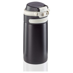 Thermos da viaggio leifheit in acciaio inossidabile con pratico tappo