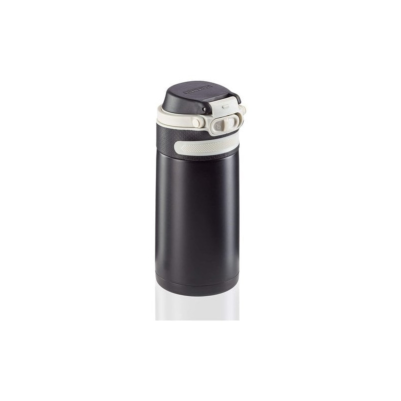 Thermos da viaggio leifheit in acciaio inossidabile con pratico tappo