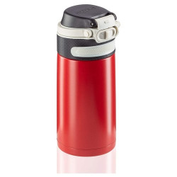 Thermos da viaggio leifheit in acciaio inossidabile con pratico tappo