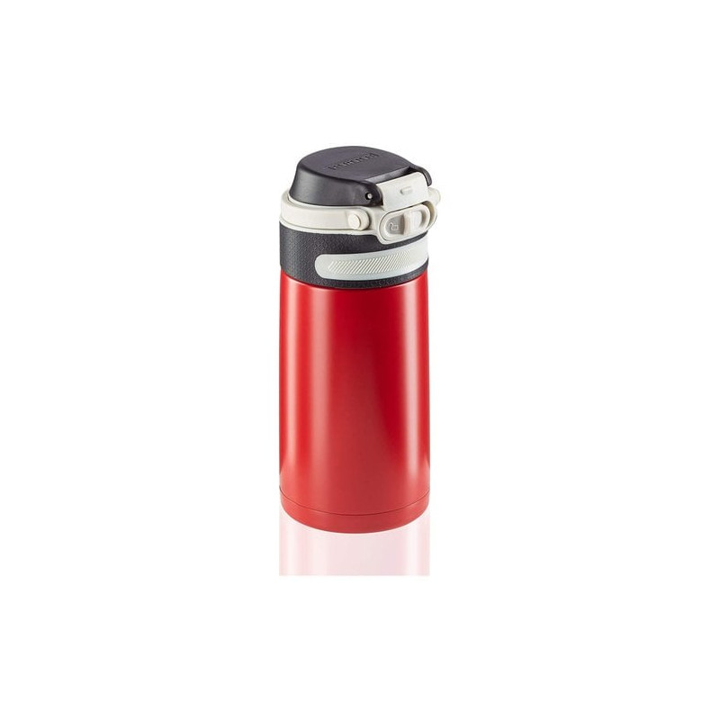 Thermos da viaggio leifheit in acciaio inossidabile con pratico tappo