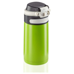 Thermos da viaggio leifheit in acciaio inossidabile con pratico tappo