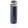 Thermos da viaggio leifheit in acciaio inossidabile 600ml nero/blu