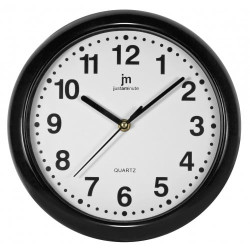 Orologio da parete lowell 00710-n cerchio nero