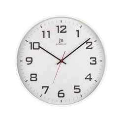 Orologio da parete lowell 00875b in quarzo cerchio bianco