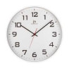 Orologio da parete lowell 00875b in quarzo cerchio bianco