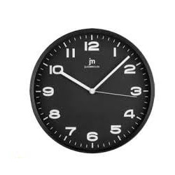 Orologio da parete lowell 00875n in quarzo cerchio nero