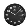 Orologio da parete lowell 00875n in quarzo cerchio nero
